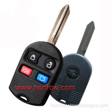 Fod 4 button remote car key blank